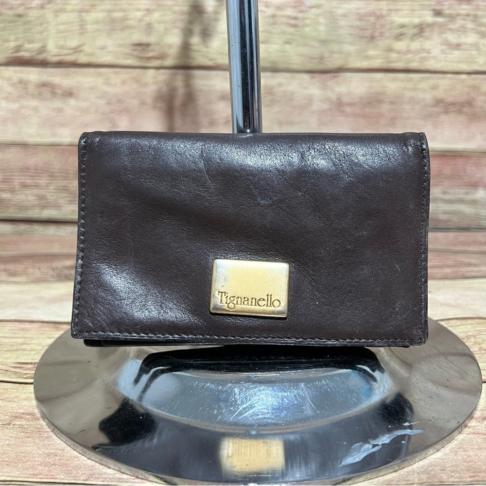 Tignanello Brown Leather Wallet